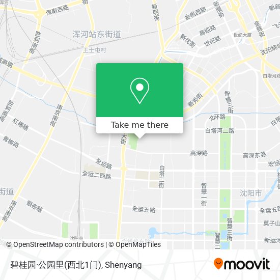 碧桂园·公园里(西北1门) map