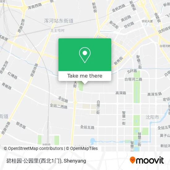 碧桂园·公园里(西北1门) map