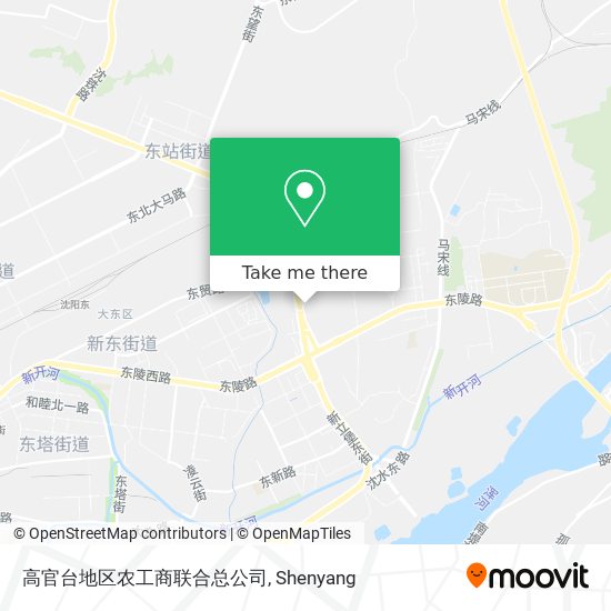 高官台地区农工商联合总公司 map