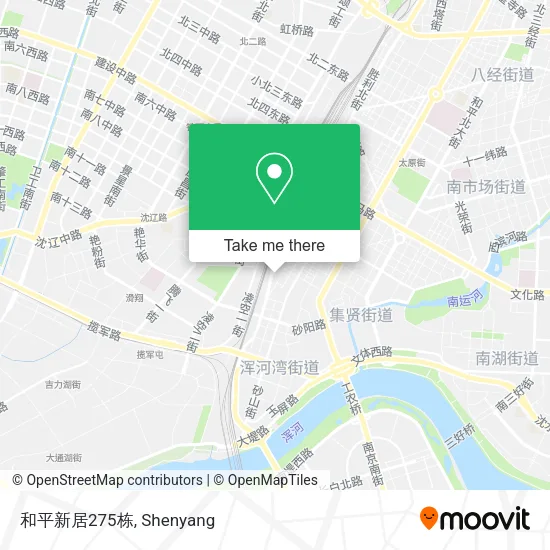 和平新居275栋 map