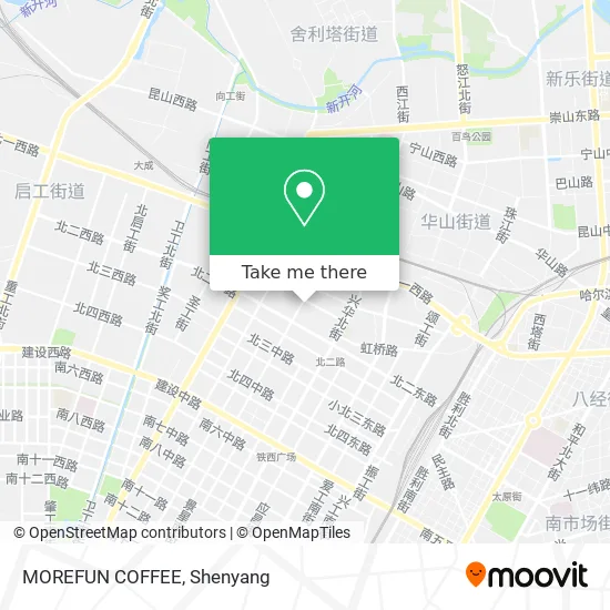 MOREFUN COFFEE map