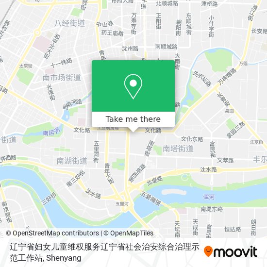 辽宁省妇女儿童维权服务辽宁省社会治安综合治理示范工作站 map
