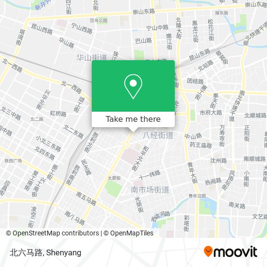 北六马路 map