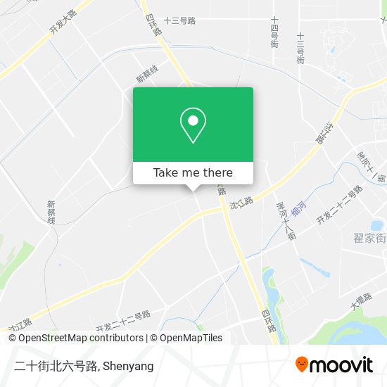 二十街北六号路 map