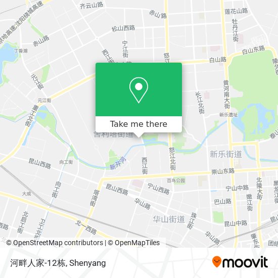 河畔人家-12栋 map