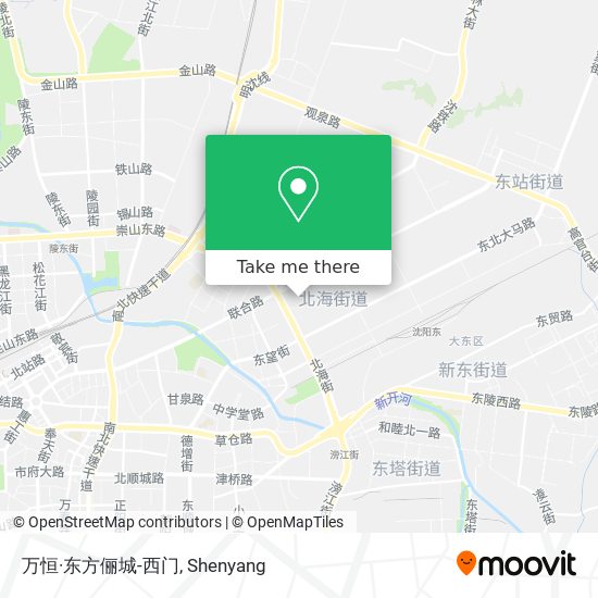 万恒·东方俪城-西门 map