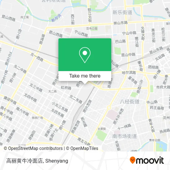 高丽黄牛冷面店 map