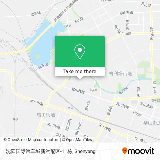 沈阳国际汽车城新汽配区-11栋 map