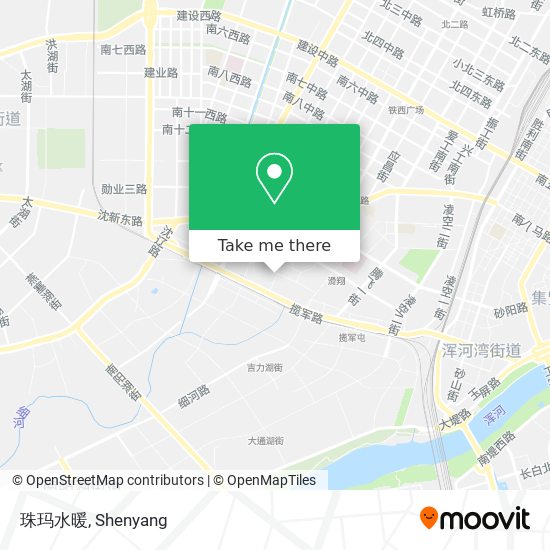 珠玛水暖 map