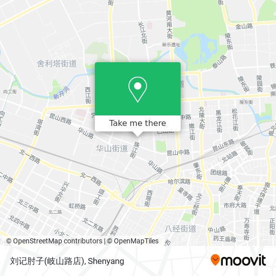 刘记肘子(岐山路店) map