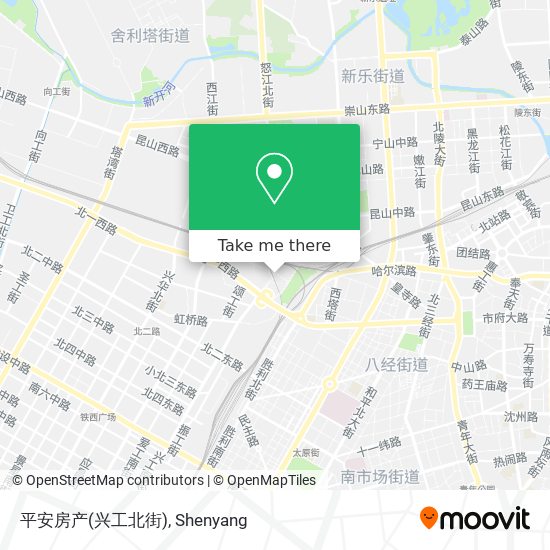 平安房产(兴工北街) map