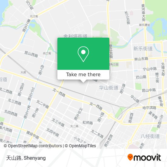 天山路 map