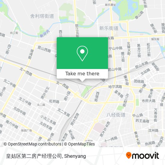 皇姑区第二房产经理公司 map