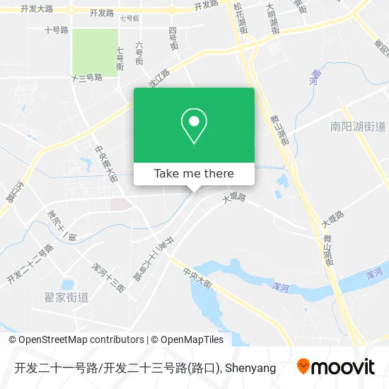 开发二十一号路/开发二十三号路(路口) map