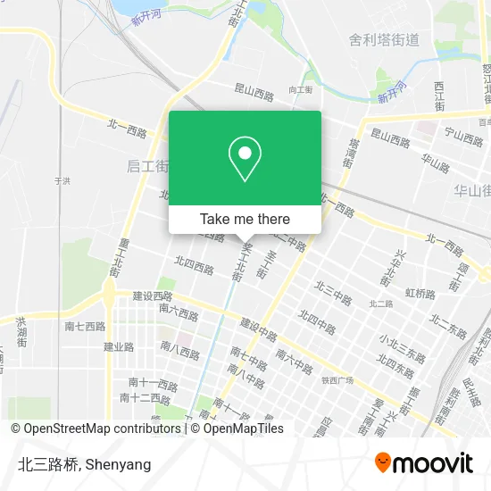 北三路桥 map