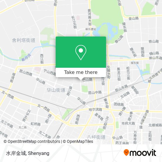 水岸金城 map