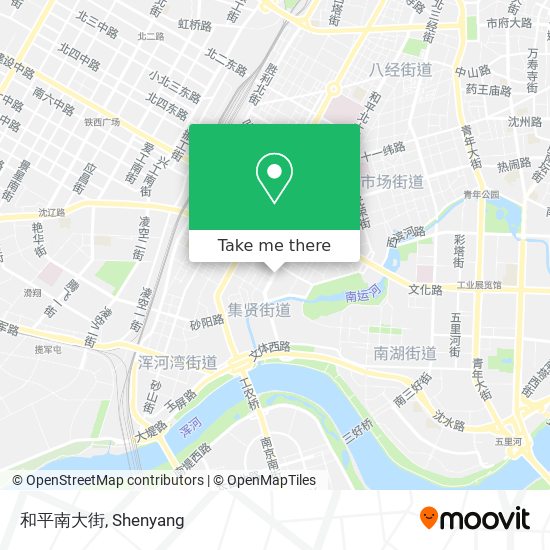 和平南大街 map