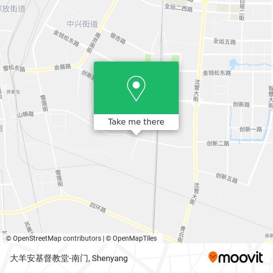 大羊安基督教堂-南门 map