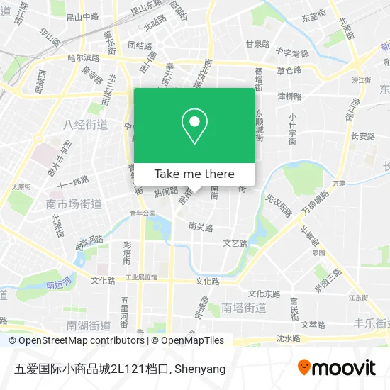 五爱国际小商品城2L121档口 map