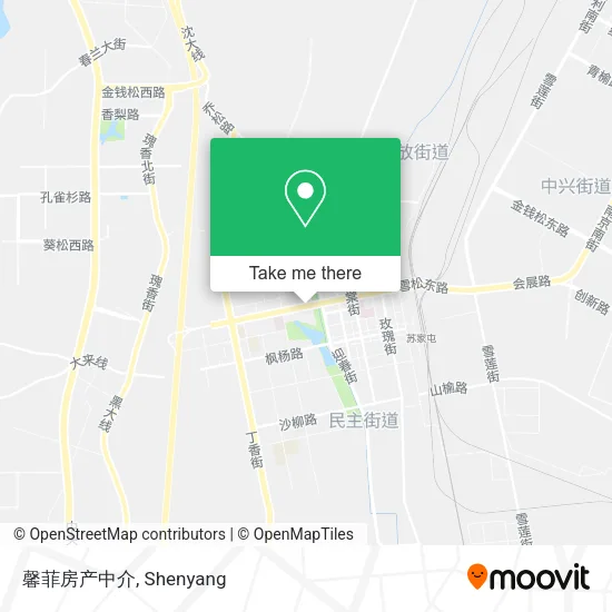馨菲房产中介 map