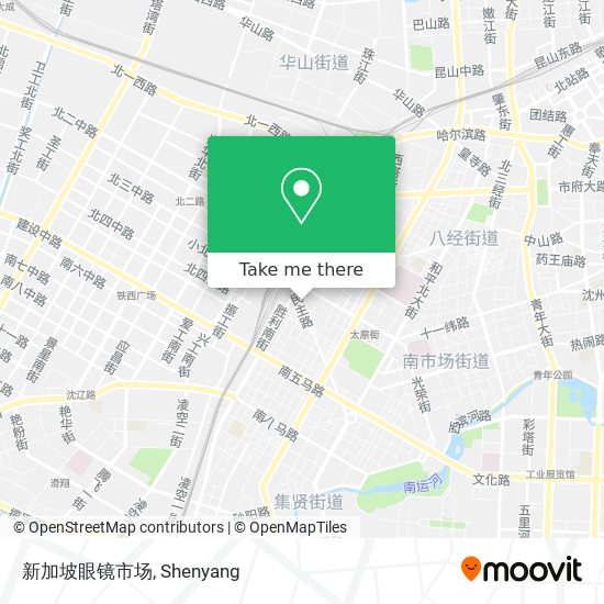新加坡眼镜市场 map