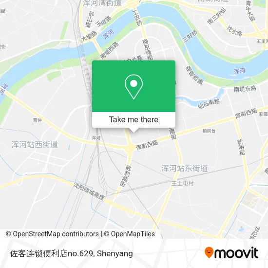 佐客连锁便利店no.629 map