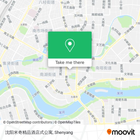 沈阳米奇精品酒店式公寓 map