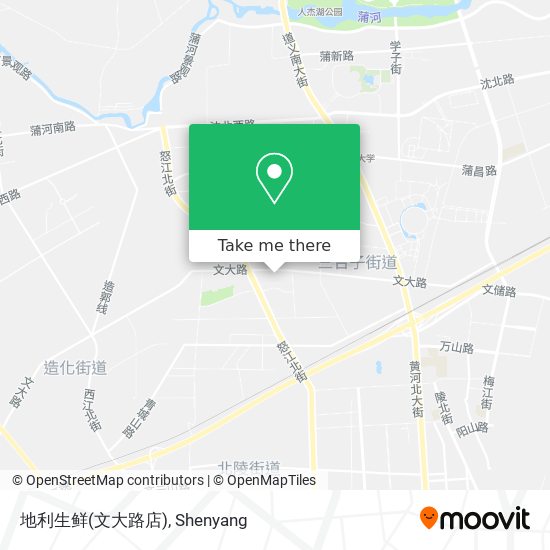 地利生鲜(文大路店) map