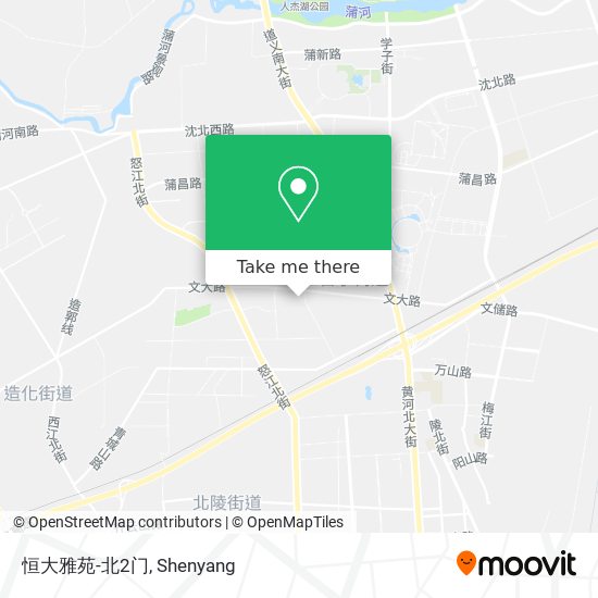 恒大雅苑-北2门 map