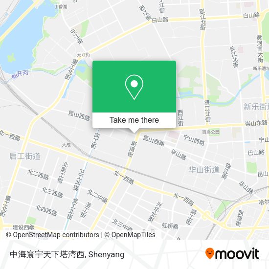 中海寰宇天下塔湾西 map