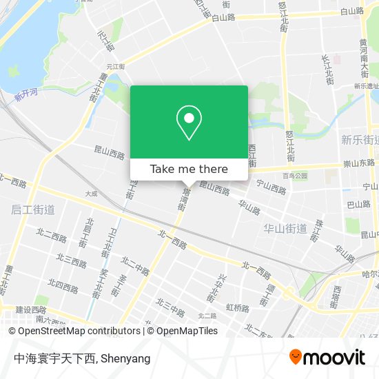 中海寰宇天下西 map