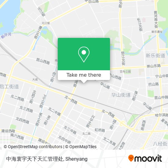 中海寰宇天下天汇管理处 map