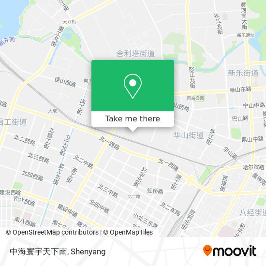 中海寰宇天下南 map