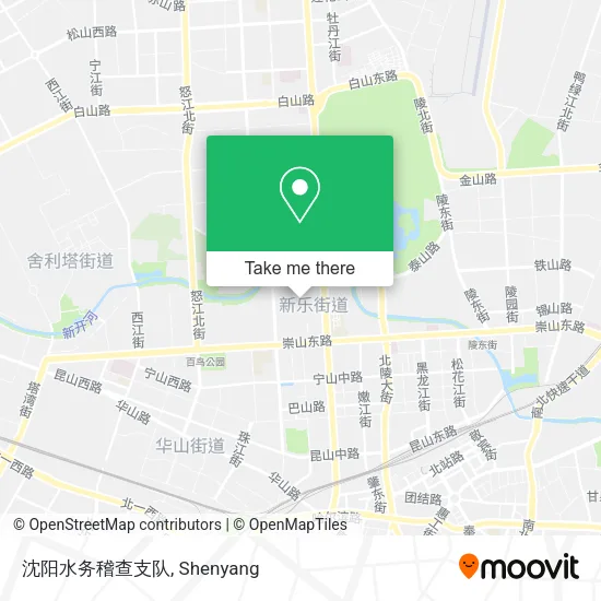 沈阳水务稽查支队 map