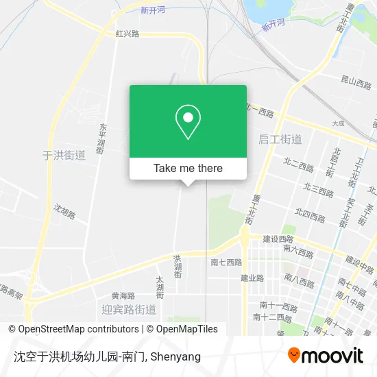 沈空于洪机场幼儿园-南门 map