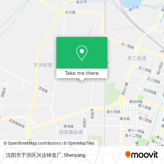 沈阳市于洪区兴达铸造厂 map