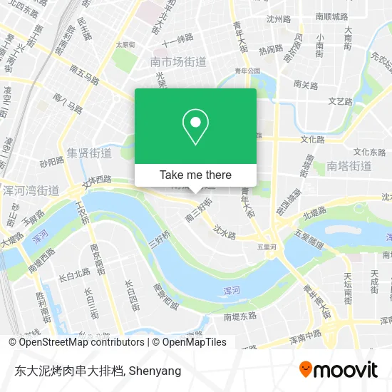 东大泥烤肉串大排档 map