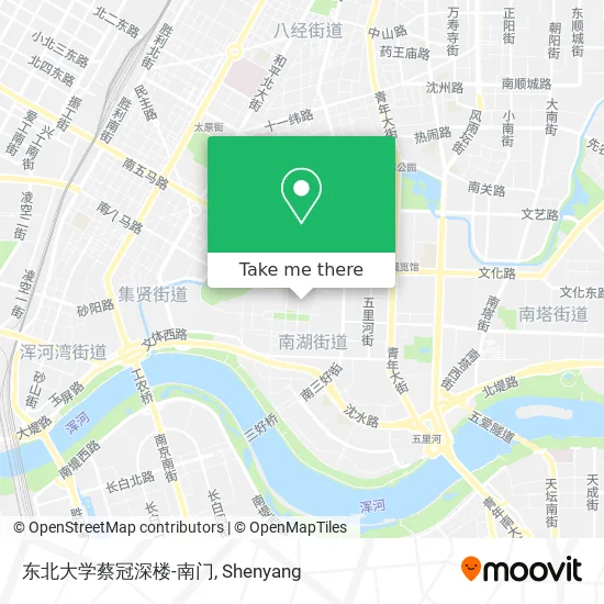 东北大学蔡冠深楼-南门 map
