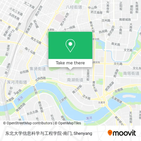 东北大学信息科学与工程学院-南门 map