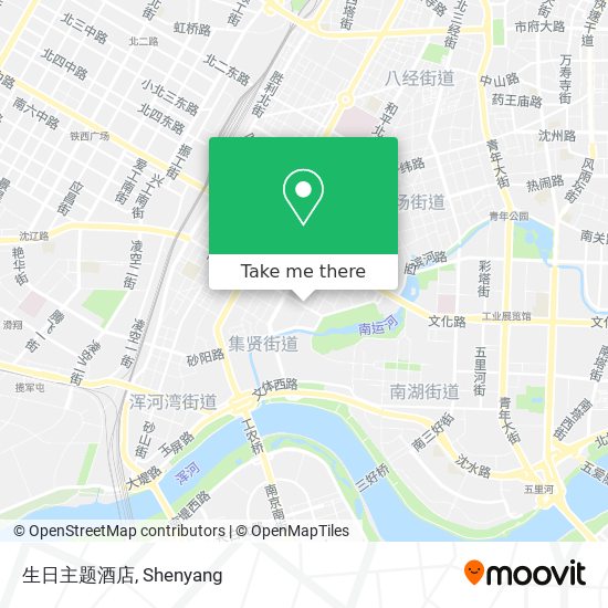 生日主题酒店 map