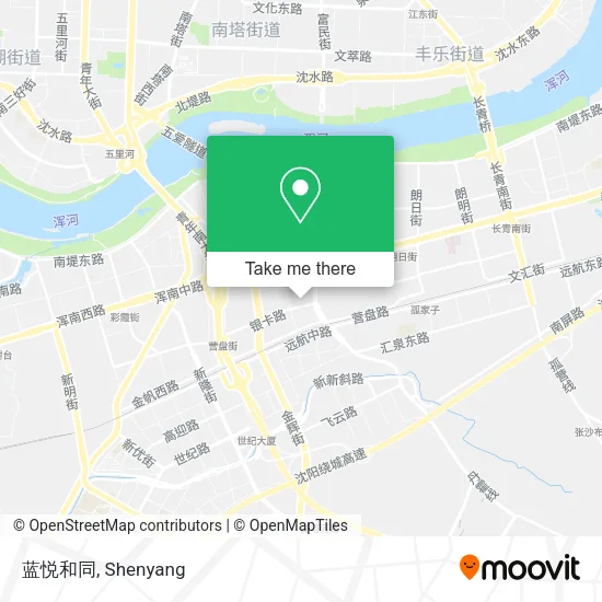 蓝悦和同 map