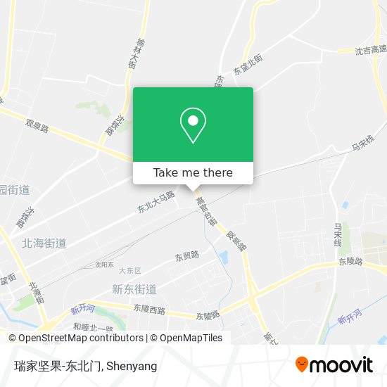 瑞家坚果-东北门 map