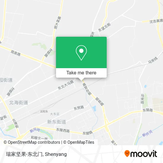 瑞家坚果-东北门 map