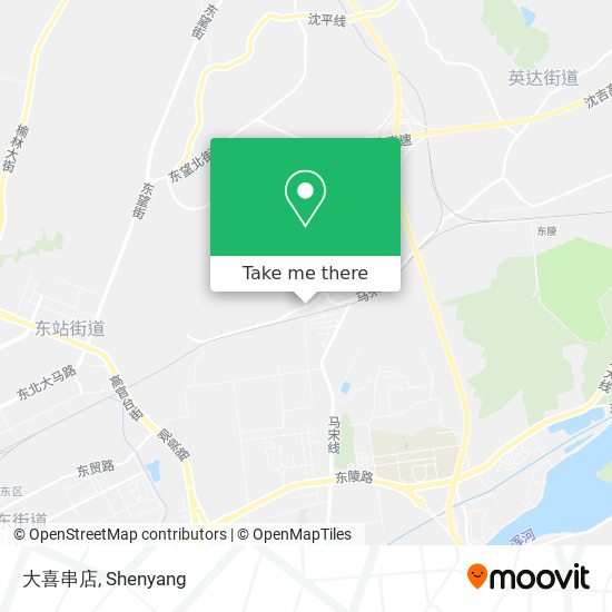 大喜串店 map