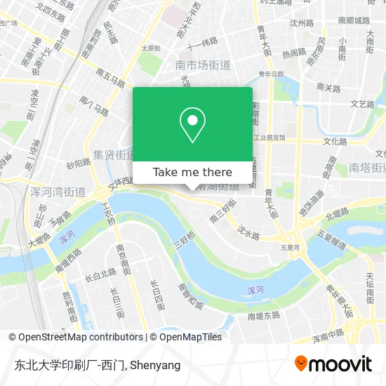 东北大学印刷厂-西门 map