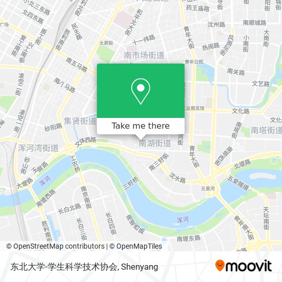 东北大学-学生科学技术协会 map