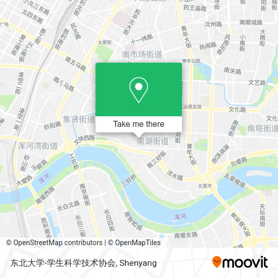 东北大学-学生科学技术协会 map