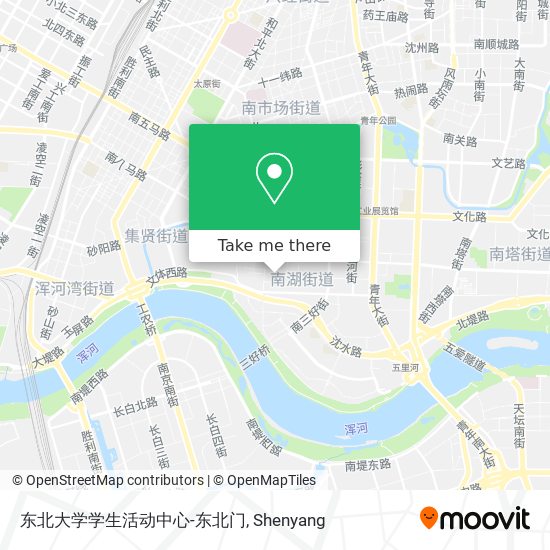 东北大学学生活动中心-东北门 map