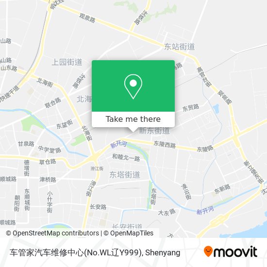车管家汽车维修中心(No.WL辽Y999) map