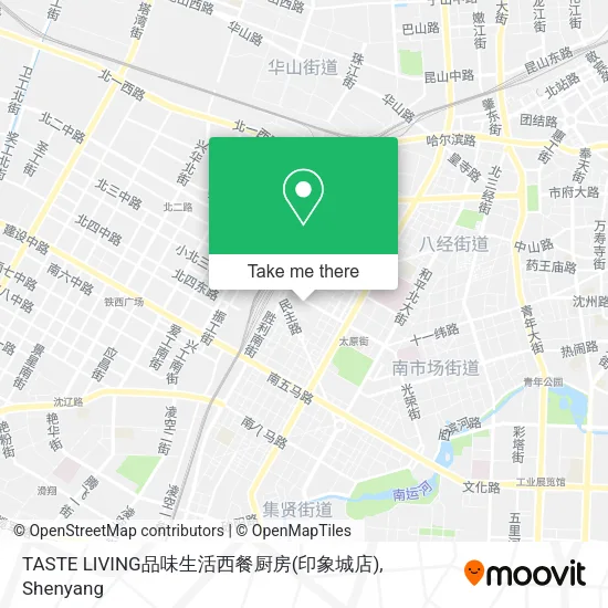TASTE LIVING品味生活西餐厨房(印象城店) map